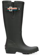 Ps Paul Smith Classic Stripe Boots - Black