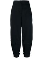 Stella Mccartney Tapered Pocket Trousers - Black