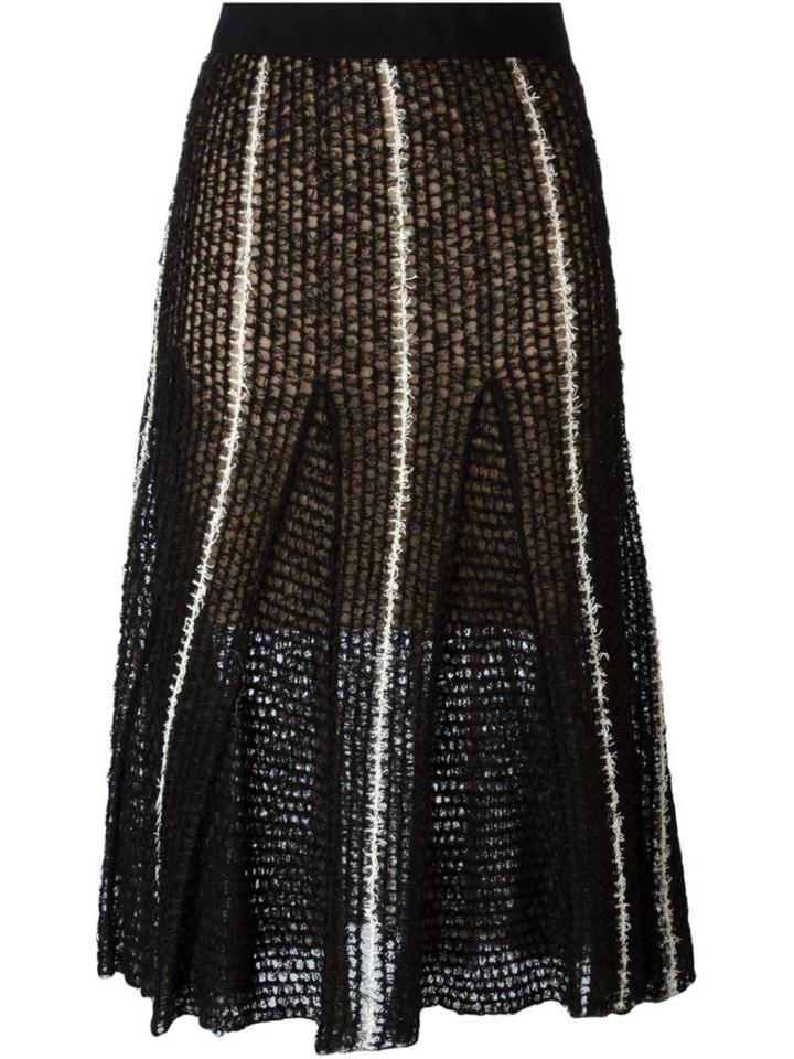 Aviù Knitted A-line Skirt