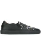 Givenchy Slip-on Embellished Vamp Sneakers