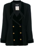 Chanel Vintage Double-breasted Structured Jacket - Black