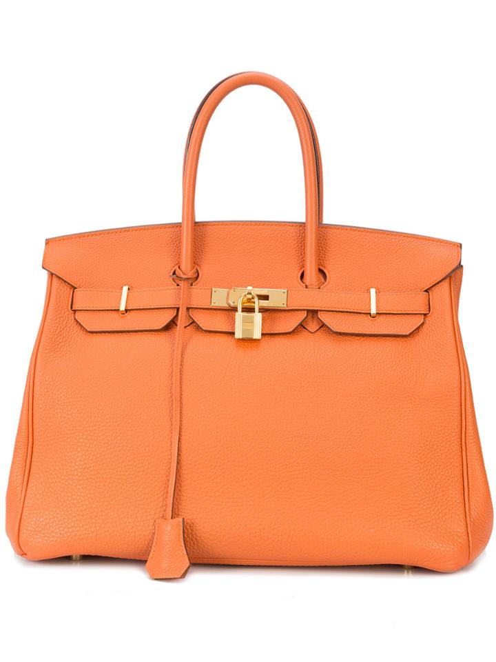 Hermès Vintage 35cm Birkin Bag - Yellow & Orange