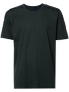Ziggy Chen Panelled T-shirt, Men's, Size: 50, Black, Cotton