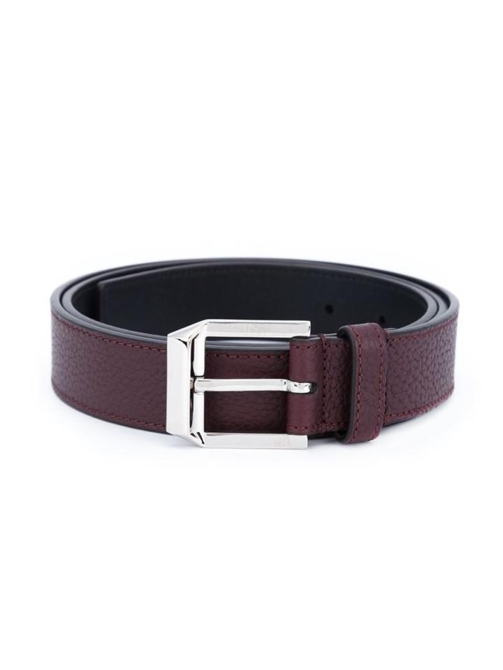 Givenchy Buckled Belt, Men's, Size: 85, Pink/purple, Leather