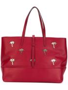Tomas Maier Granda Palms Tote Bag - Red