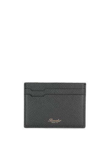 Pineider Compact Logo Cardholder - Black