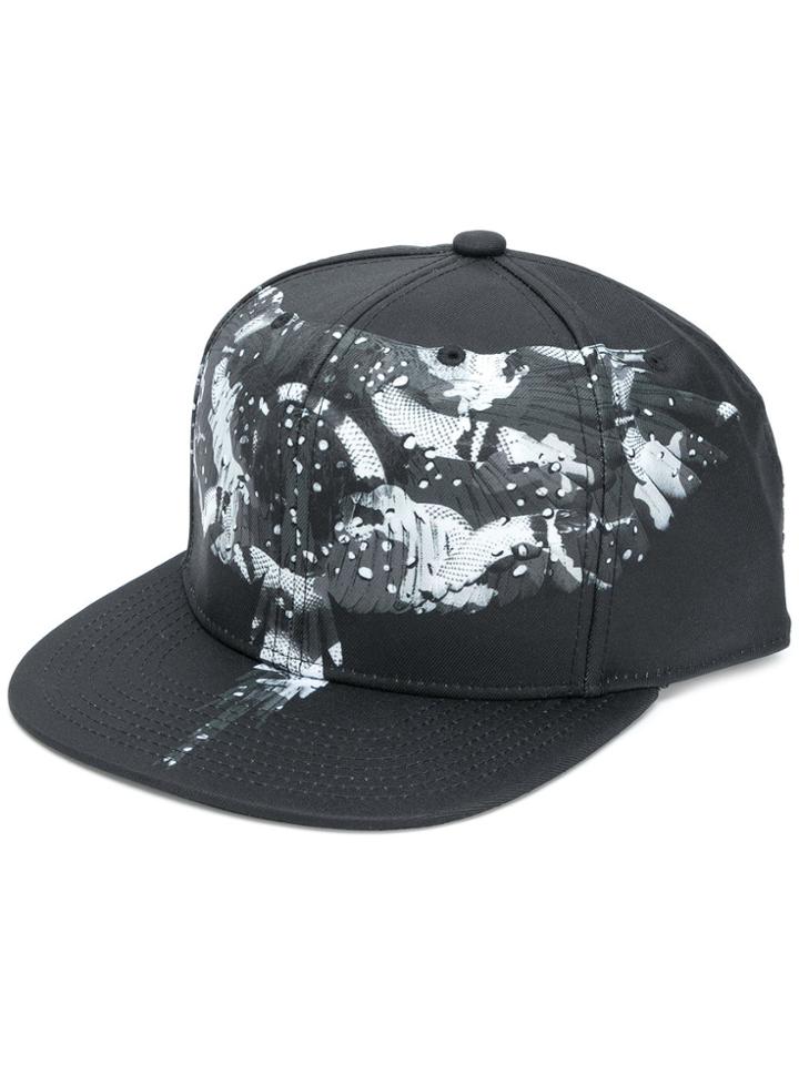 Marcelo Burlon County Of Milan Camouflage Cap - Black