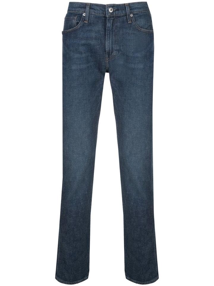 Levi's: Made & Crafted 511 Slim Selvedge Jeans - Blue