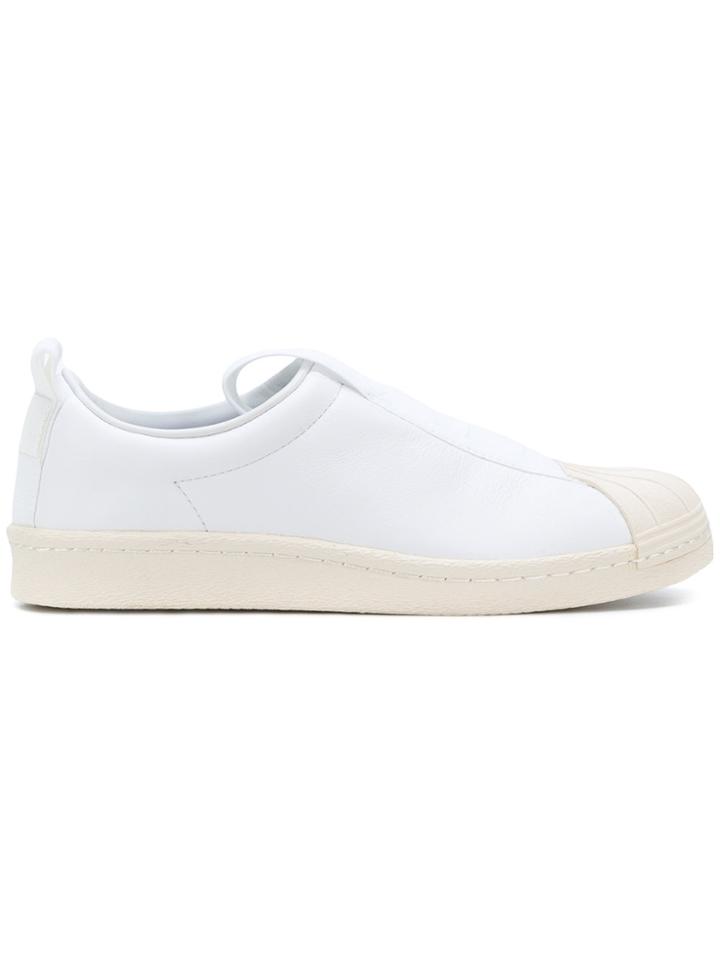 Adidas Adidas Originals Superstar Bw35 Slip-on Sneakers - White