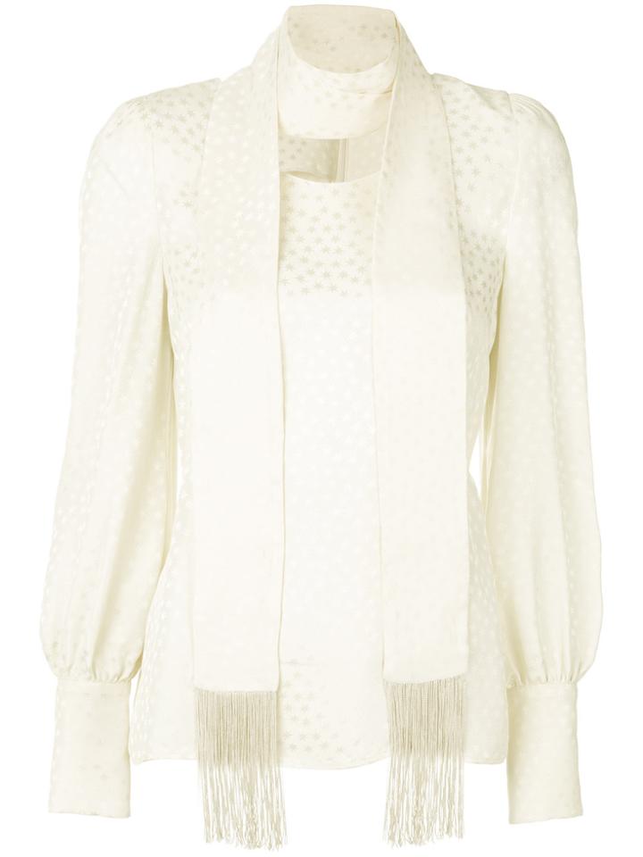 Philosophy Di Lorenzo Serafini Stars Print Blouse - White