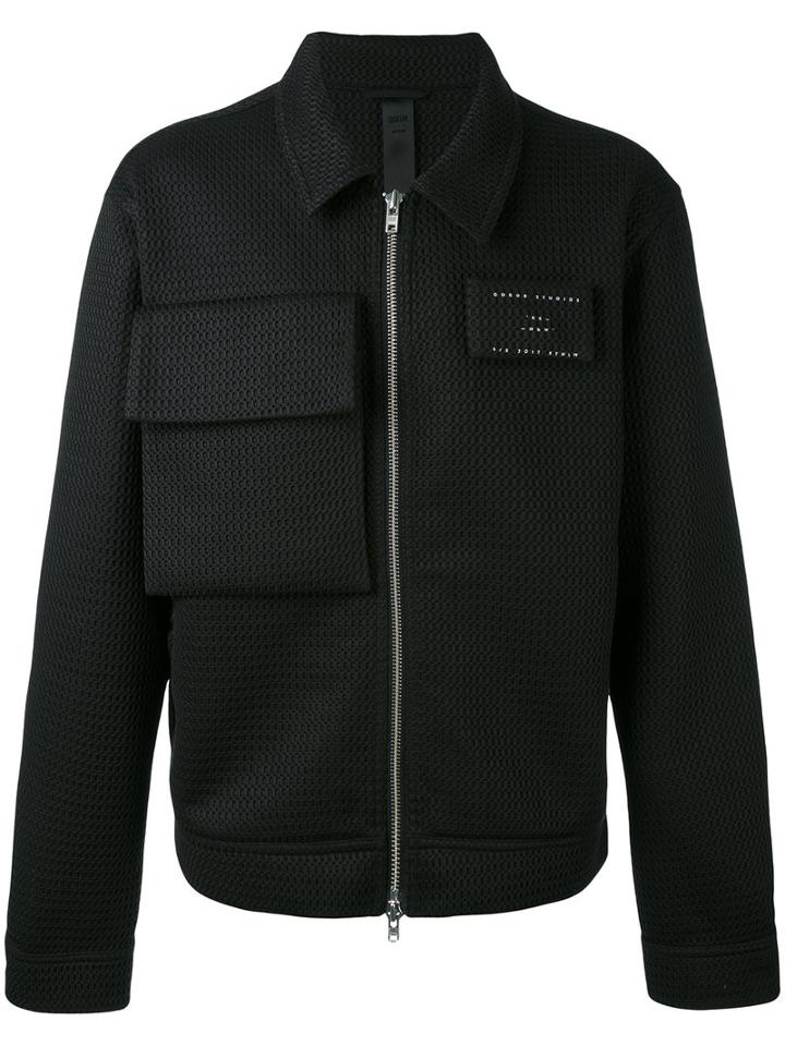 Odeur - 'box' Jacket - Unisex - Polyester - M, Black, Polyester