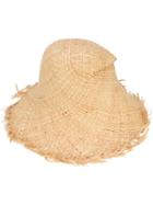 Summer Hat - Women - Raffia - 58, Nude/neutrals, Raffia, Paloma Barceló