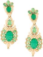 Rewind Vintage Affairs 1960's Trifari Clip-on Earrings - Metallic