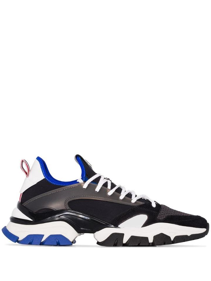 Moncler Multicoloured Trevor Scarpa Sneakers - Black