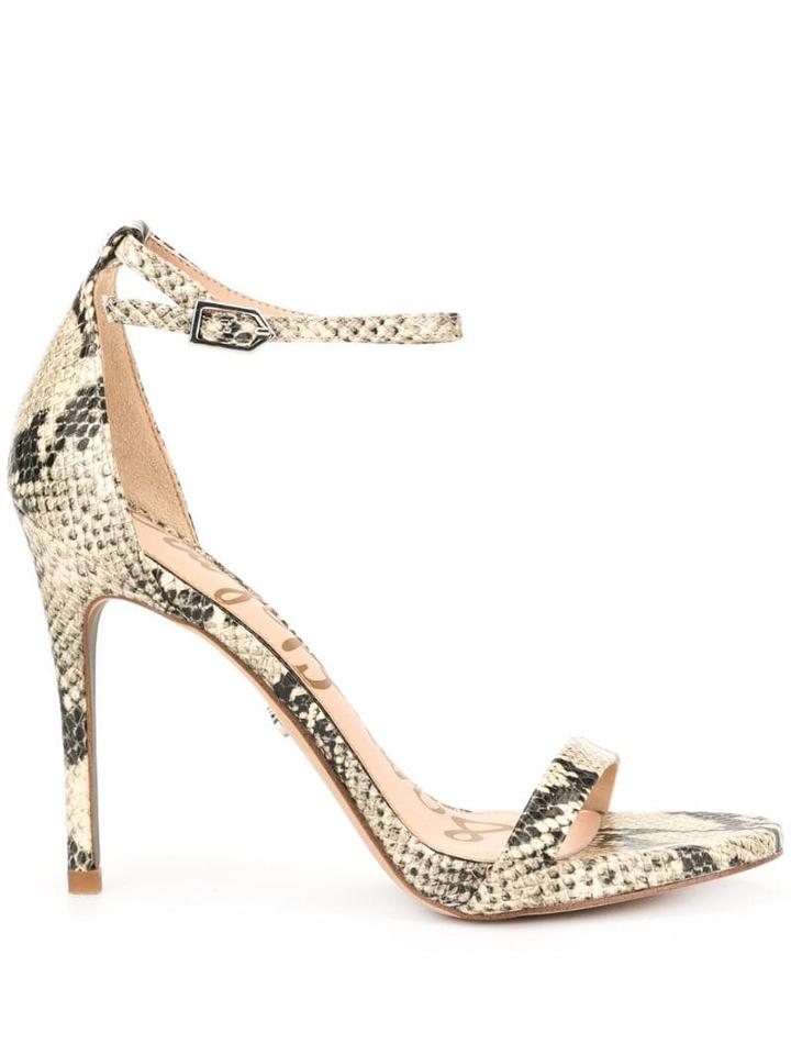 Sam Edelman Ariella Snakeskin Pattern Sandals - Multicolour