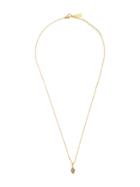 Nialaya Jewelry Hamsa Pendant Necklace - Gold
