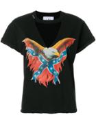 Forte Couture Eagle Print T-shirt - Black