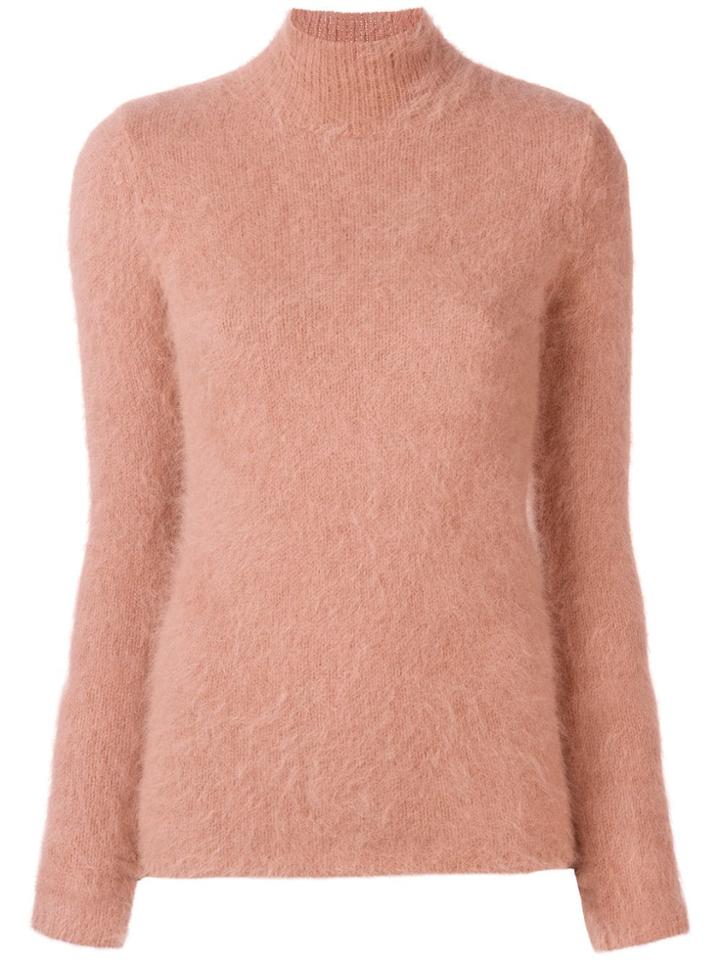 Ulla Johnson Turtleneck Sweater - Pink & Purple