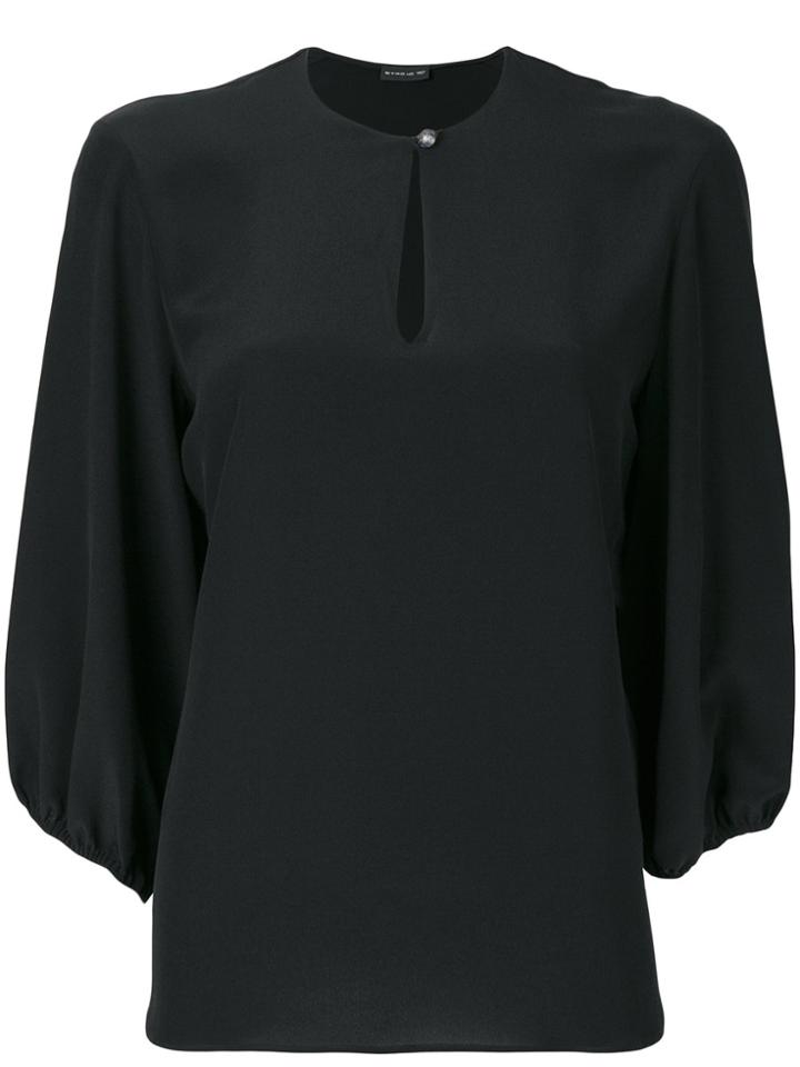 Etro Puff Sleeve Blouse - Black