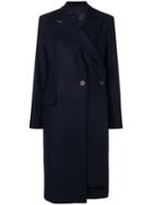 Eudon Choi Single Breasted Coat - Blue
