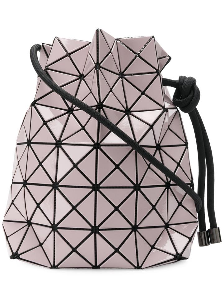 Bao Bao Issey Miyake Bao Bao Drawstring Clutch Bag - Pink & Purple