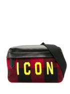 Dsquared2 Icon Plaid Belt Bag