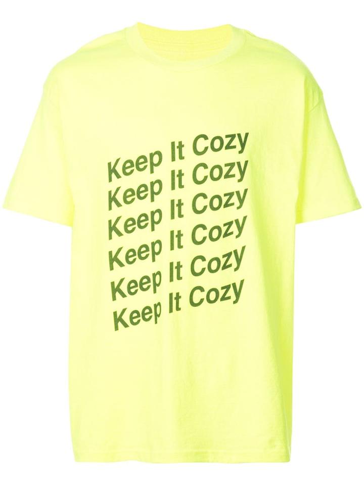 The Celect Keep It Cozy T-shirt - Green