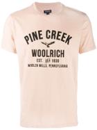 Woolrich Pine Creek Print T-shirt - Pink