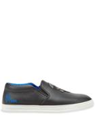 Fendi Karlito Embellished Slip-on Sneakers - Black