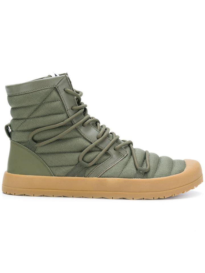Volta Hi-top Sneakers - Green