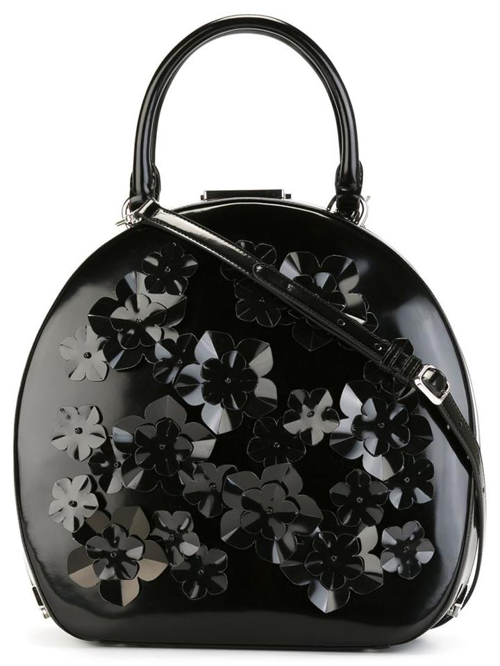 Simone Rocha Flower Appliqué Tote