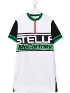 Stella Mccartney Kids Logo Print T-shirt Dress - White