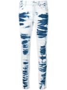 Stella Mccartney Tie-dye Skinny Jeans - Blue