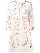 Dorothee Schumacher Floral Print Midi Dress - White