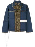 Craig Green Quilted Panelled Jacket - Blue
