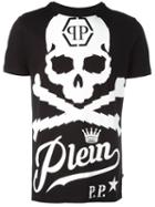 Philipp Plein Airline T-shirt, Men's, Size: Xxl, Black, Cotton