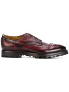 Officine Creative Aspen Brogues - Red