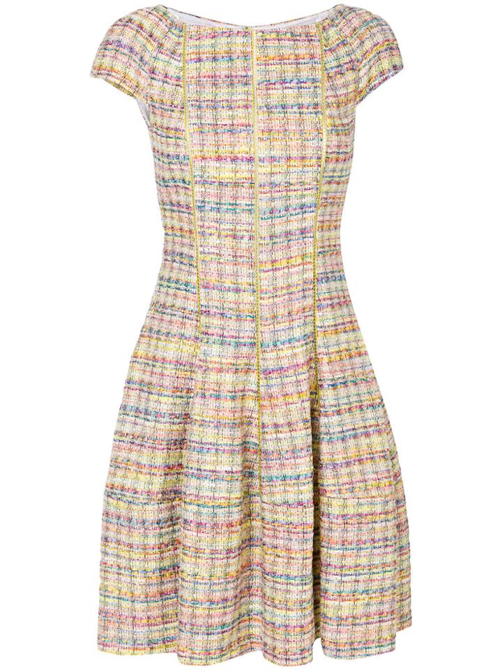 Talbot Runhof Kovalic15 Tweed Dress - Multicolour