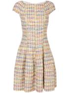 Talbot Runhof Kovalic15 Tweed Dress - Multicolour