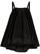 Shushu/tong Velvet Trapeze Dress - Black
