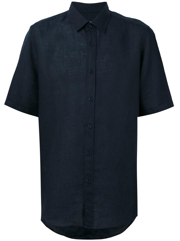 Boss Hugo Boss Short Sleeve Shirt - Blue