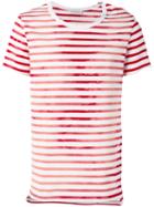 Faith Connexion Striped T-shirt, Men's, Size: Xs, White, Cotton