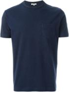 Ymc Chest Pocket T-shirt, Men's, Size: L, Blue, Cotton
