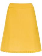 Egrey A-line Skirt - Yellow