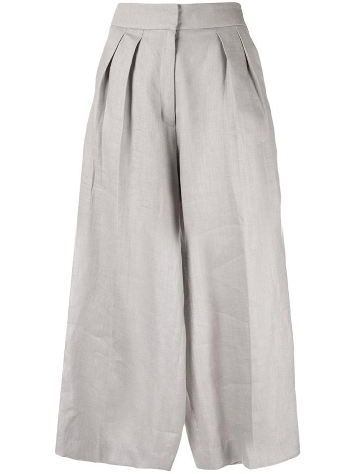 Bambah Safari Midi Pants - Grey