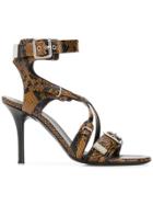 See By Chloé Buckle Open-toe Sandals - Brown