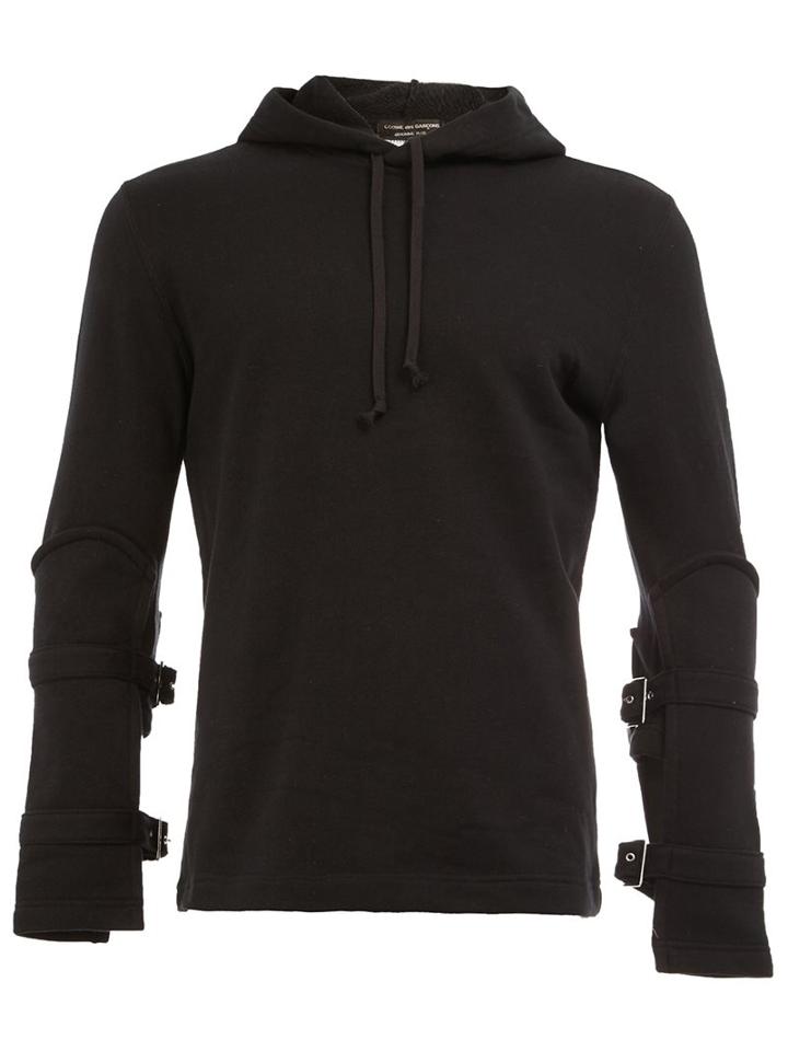 Comme Des Garçons Homme Plus Buckle Strap Hoodie