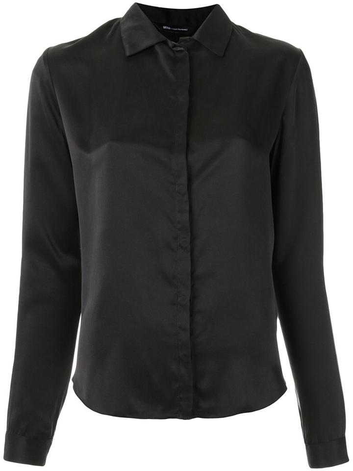 Uma Raquel Davidowicz - Silk Shirt - Women - Silk - 46, Black, Silk