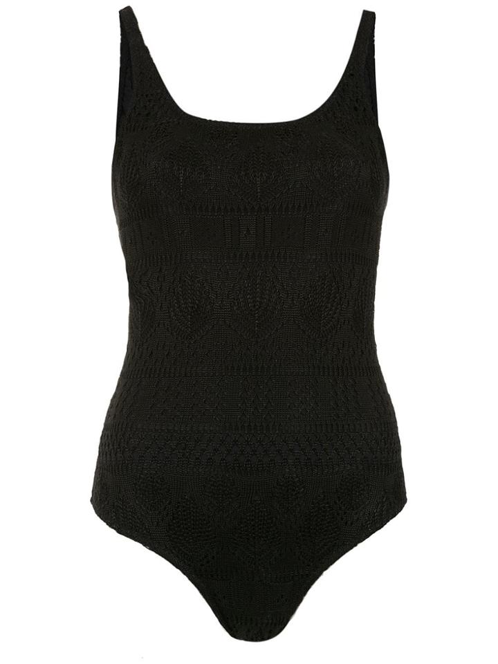 Cecilia Prado Angel Knitted Bodysuit - Black