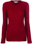 Iro Ribbed Knit Jumper - Red